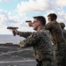 24th MEU (SOC) Conducts Small Arms Qualifications Aboard the USS Oak Hill (LSD 51)