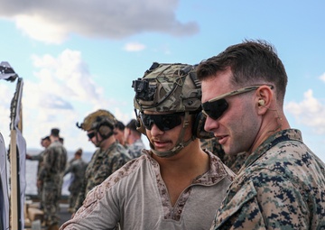 24th MEU (SOC) Conducts Small Arms Qualifications Aboard the USS Oak Hill (LSD 51)