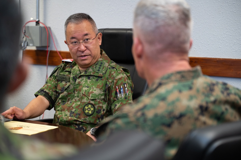 U.S. Forces Japan and 5th Air Force commander visits Okinawa installations