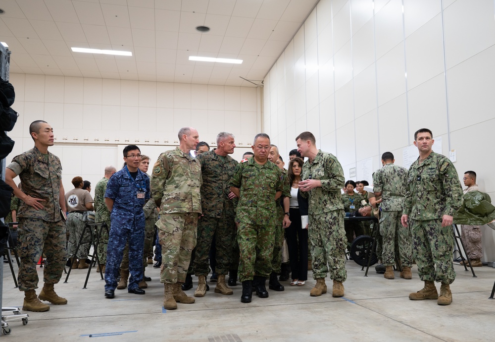 U.S. Forces Japan and 5th Air Force commander visits Okinawa installations