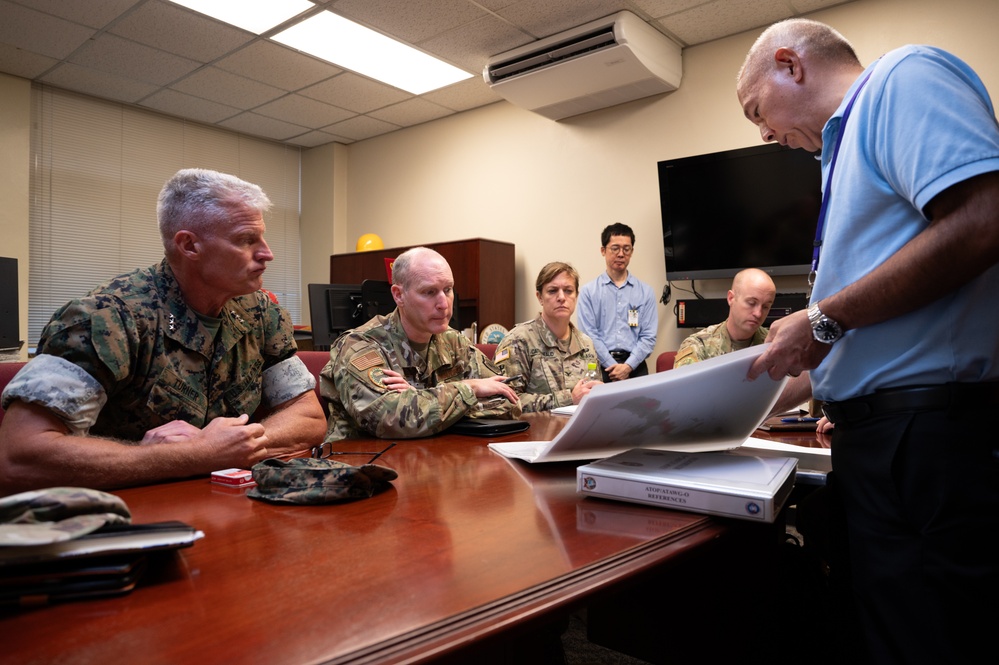 U.S. Forces Japan and 5th Air Force commander visits Okinawa installations