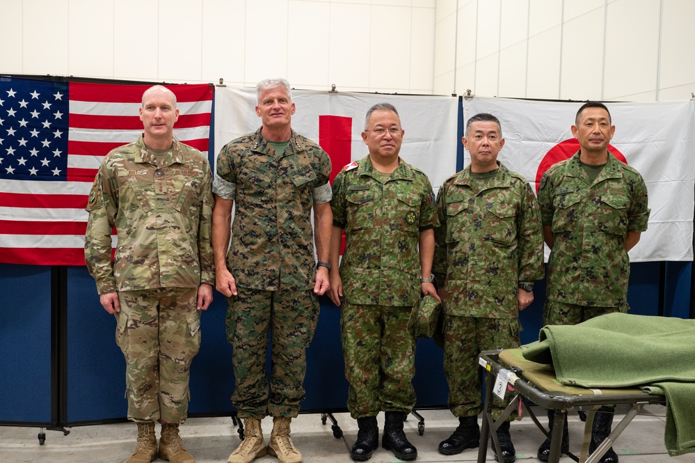 U.S. Forces Japan and 5th Air Force commander visits Okinawa installations