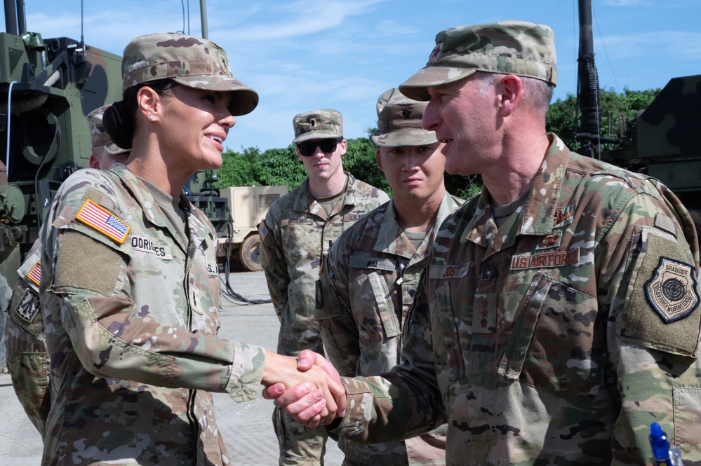 U.S. Forces Japan and 5th Air Force commander visits Okinawa installations