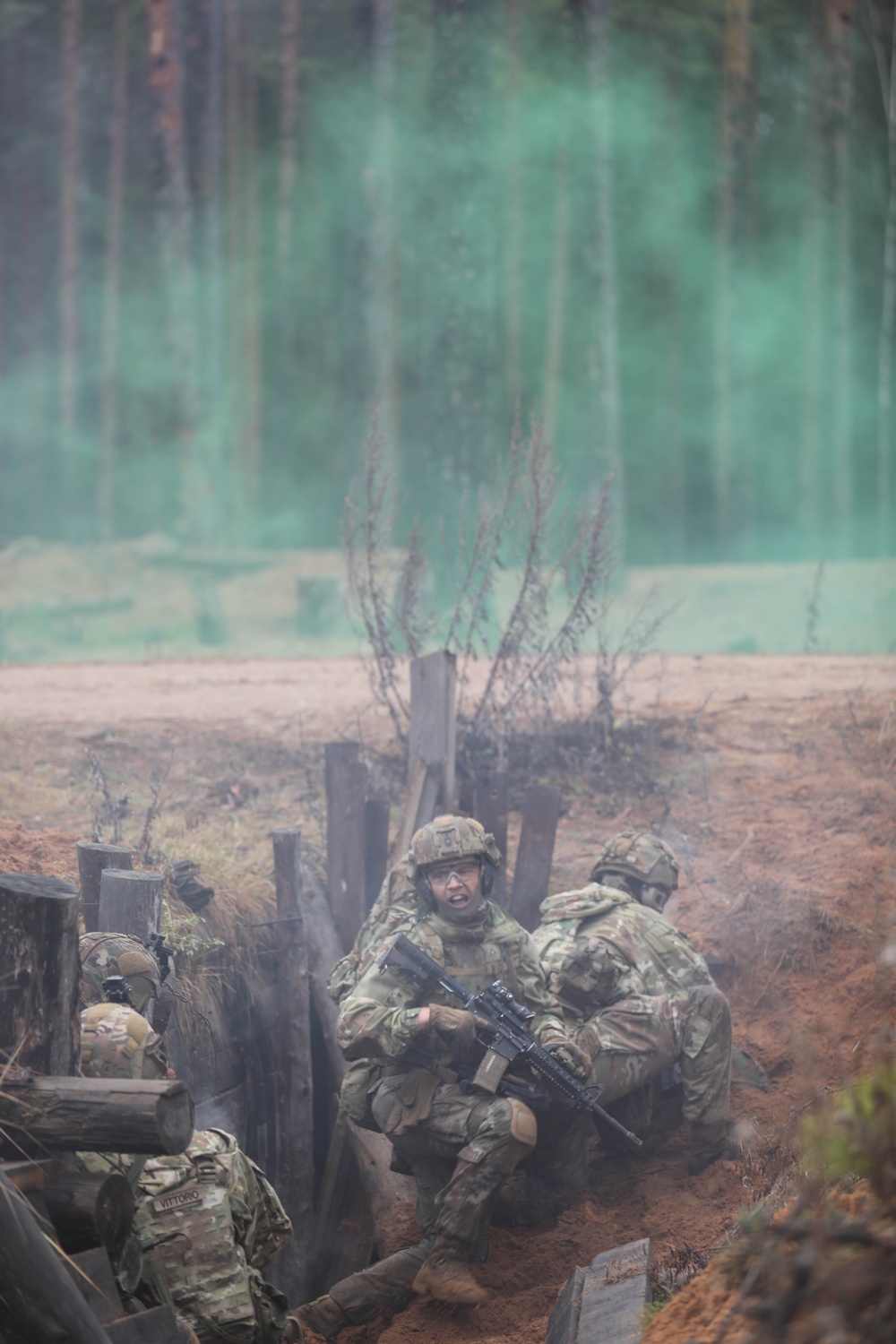 Estonian division commander observes 10th Mtn. Div. live fire exercise