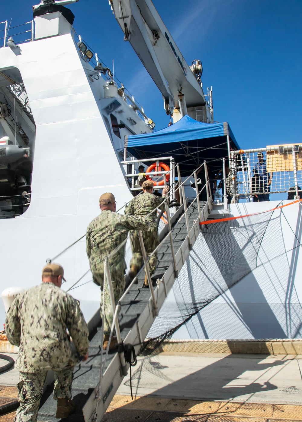 NSGB Sailors Tour Dutch Ship