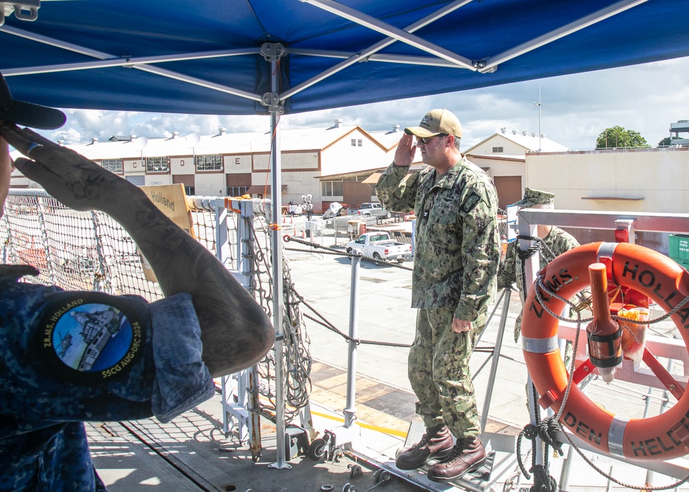 NSGB Sailors Tour Dutch Ship