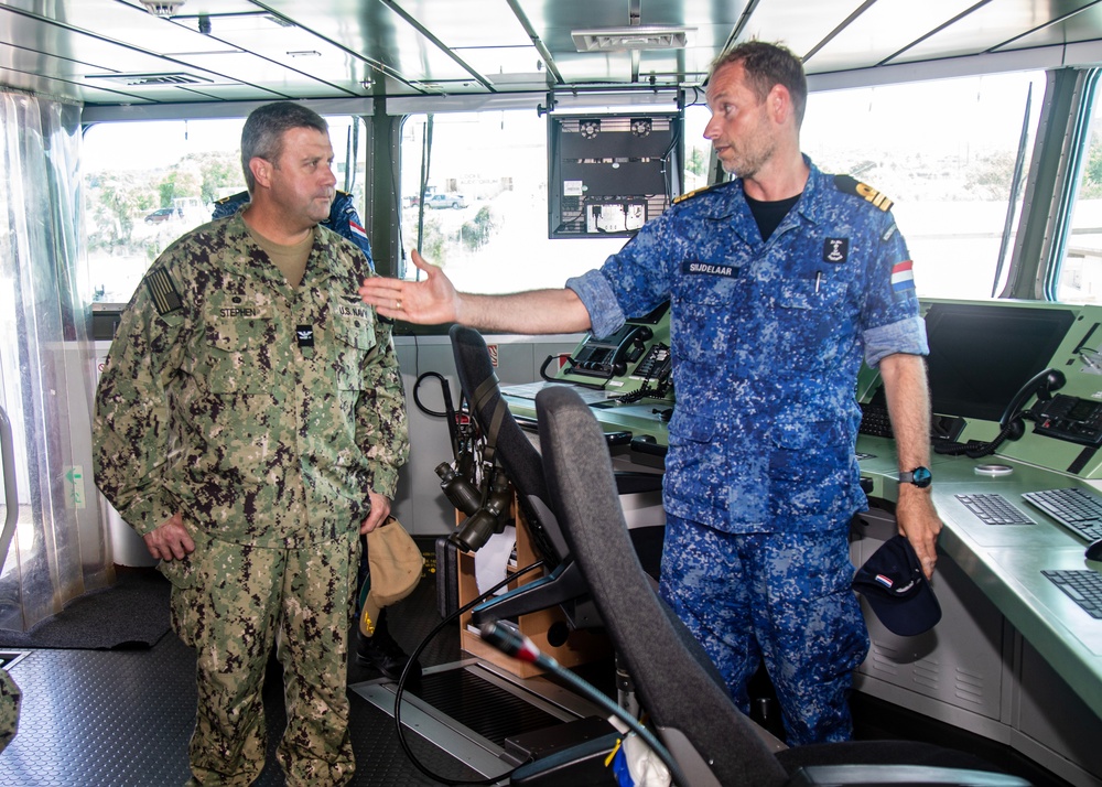 NSGB Sailors Tour Dutch Ship