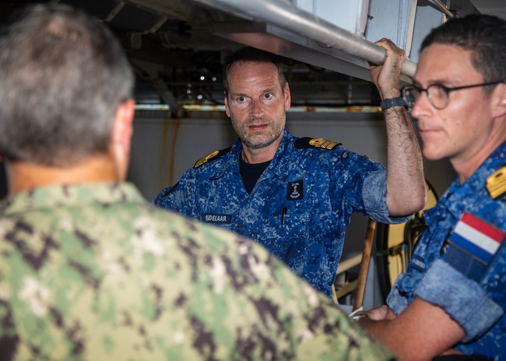 NSGB Sailors Tour Dutch Ship