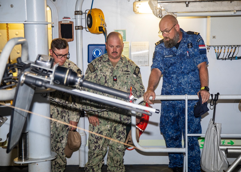 NSGB Sailors Tour Dutch Ship