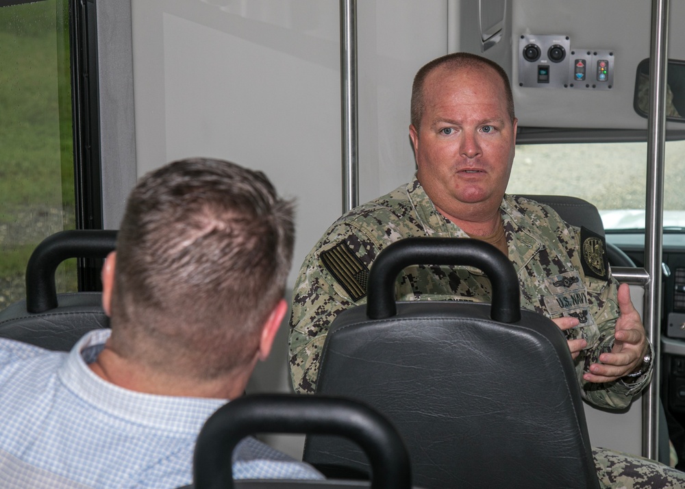 MG Ryan visits NSGB