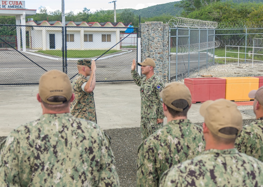 GM1 Mota Reenlists at NE Gate