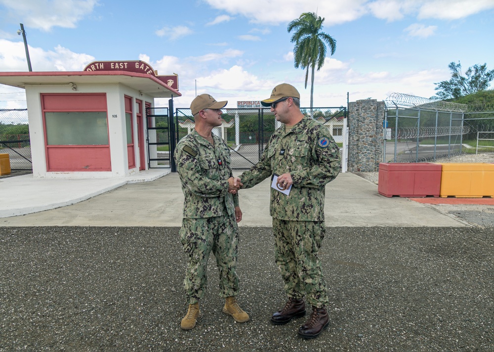 GM1 Mota Reenlists at NE Gate