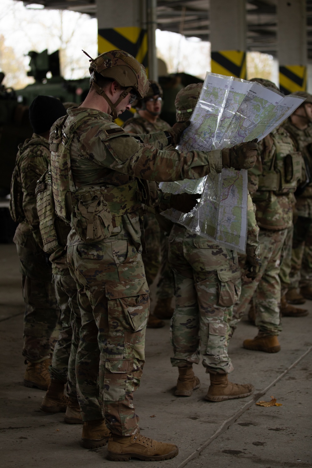 U.S. Soldiers emplace and prepare for Dynamic Front 25 live fire