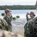 NC1 Clarke Reenlists at Flamingo Cay