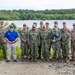 NC1 Clarke Reenlists at Flamingo Cay