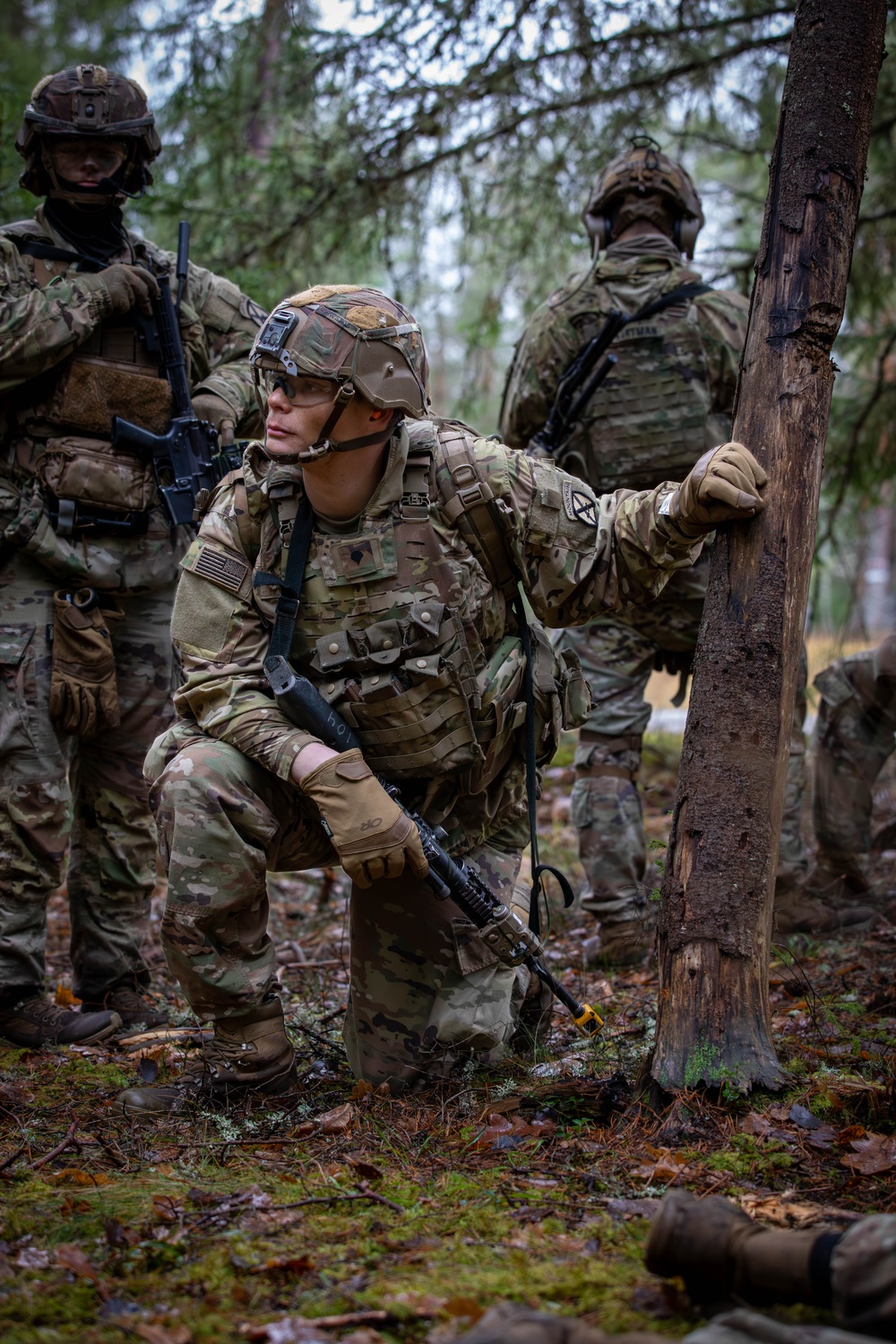 Estonian division commander observes 10th Mtn. Div. live fire exercise