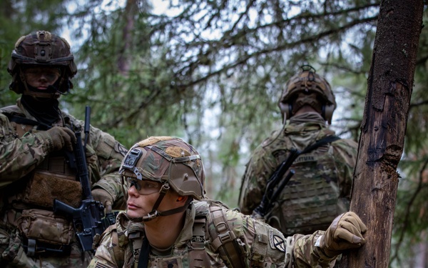 Estonian division commander observes 10th Mtn. Div. live fire exercise