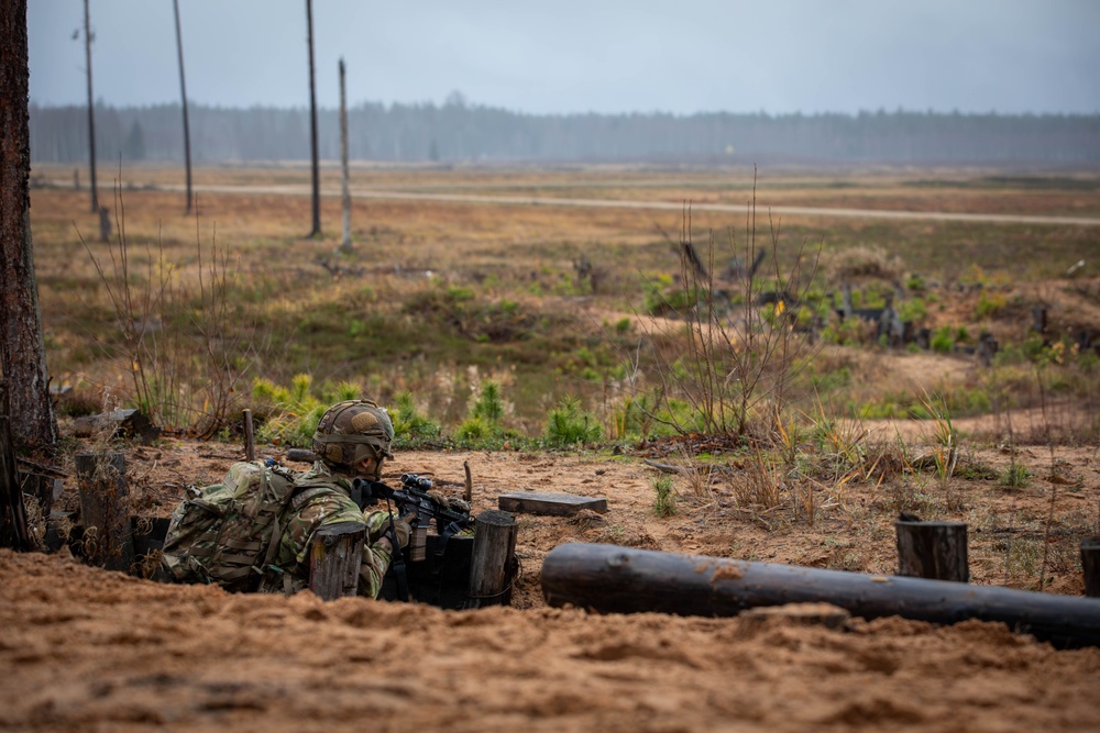 Estonian division commander observes 10th Mtn. Div. live fire exercise