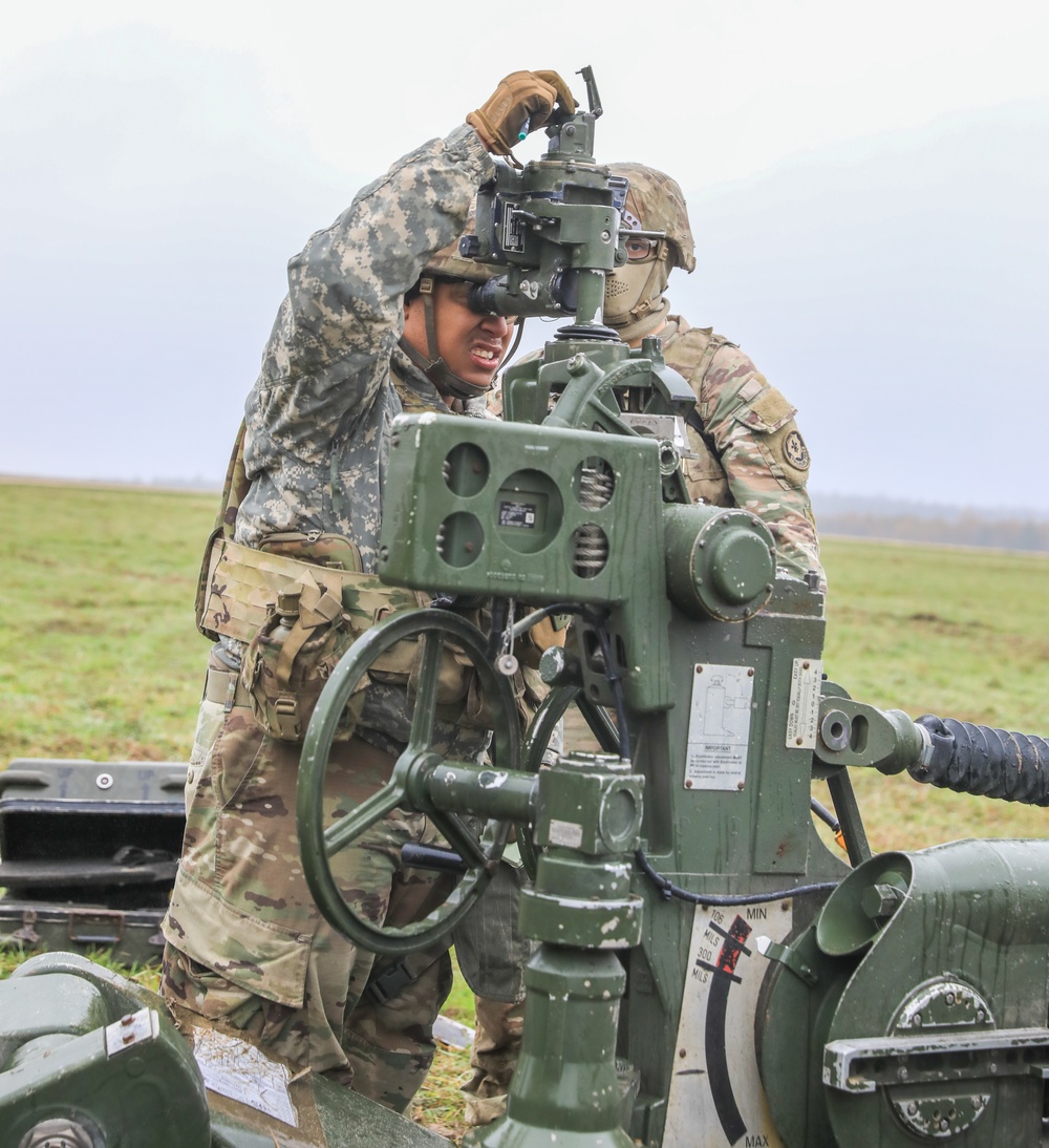 2CR Soldiers prepare for live fire exercise during Dynamic Front 25