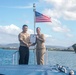 BM1 Alejandrino Reenlists at NSGB