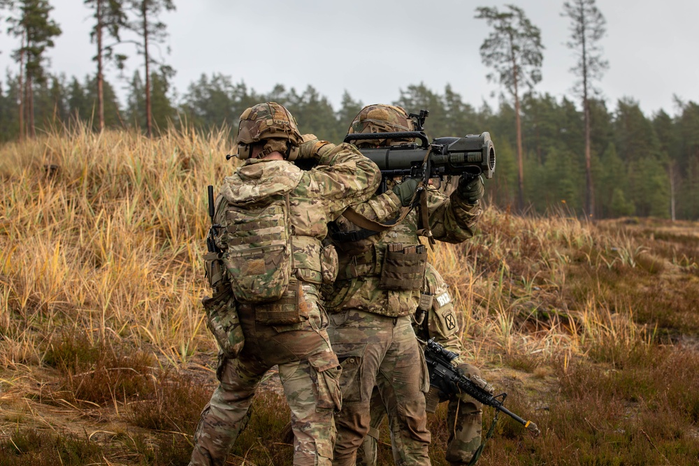 Estonian division commander observes 10th Mtn. Div. live fire exercise