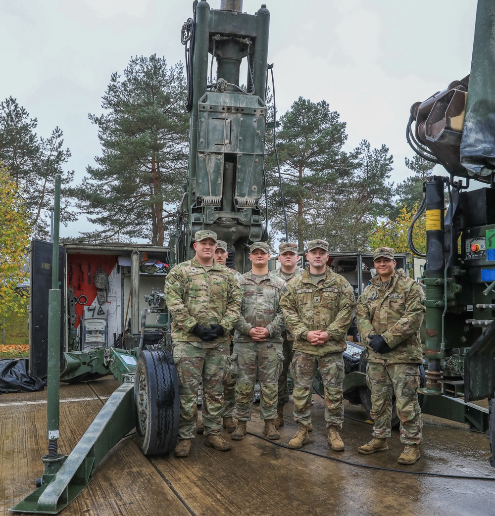 2CR Soldiers prepare for live fire exercise during Dynamic Front 25