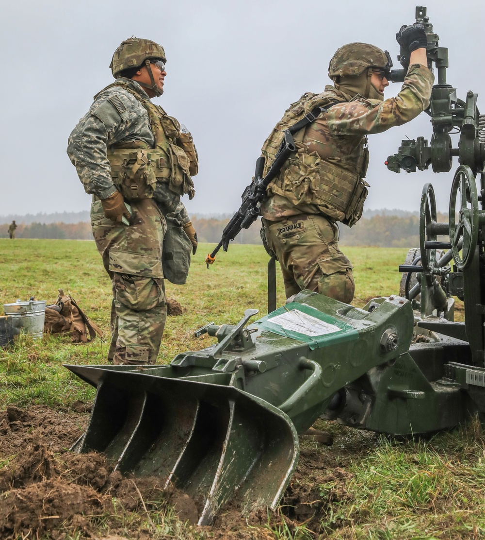 2CR Soldiers prepare for live fire exercise during Dynamic Front 25