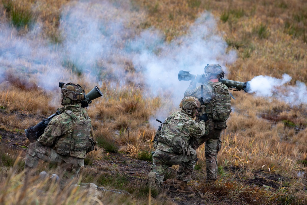 Estonian division commander observes 10th Mtn. Div. live fire exercise