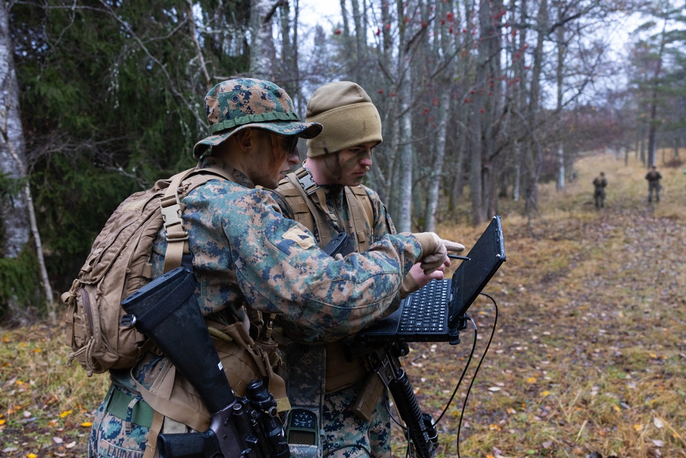 U.S. Marines conduct simulated Expeditionary Advanced Base Operations