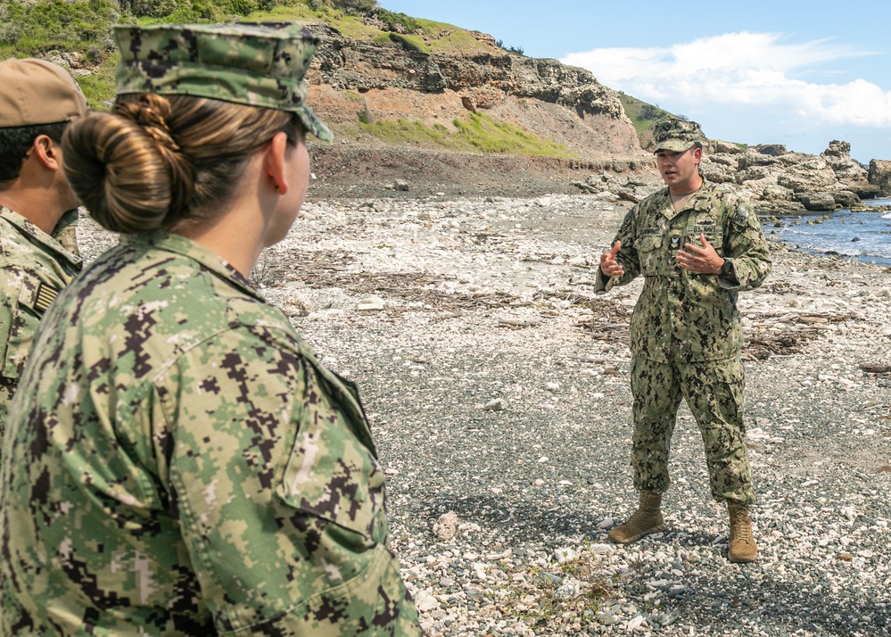 LS1 Caromunoz Reenlists at Cable Beach