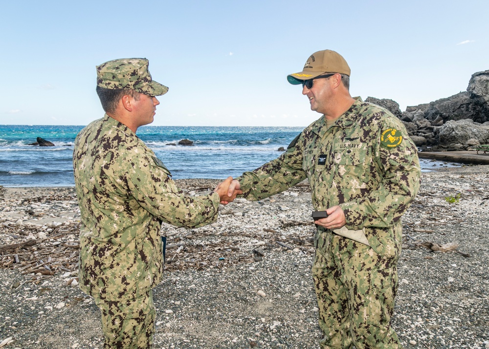 LS1 Caromunoz Reenlists at Cable Beach