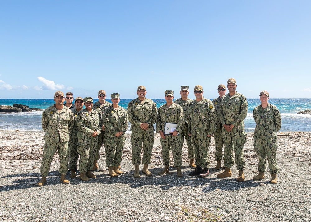 LS1 Caromunoz Reenlists at Cable Beach