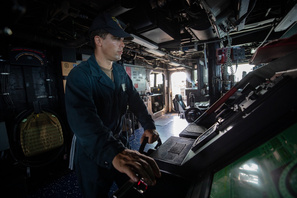 Routine Operations Aboard the USS Cole