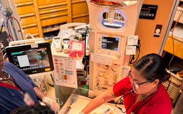 Multidisciplinary clinical staff conduct ongoing skills sustainment training