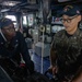 Korea Navy midshipmen conning training