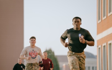 Sky Soldiers participate in Flag Day 5K in memory of 1st Lt. Derek Hines