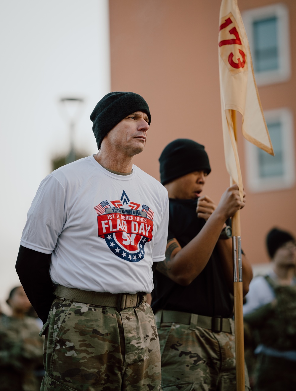 Sky Soldiers participate in Flag Day 5K in memory of 1st Lt. Derek Hines