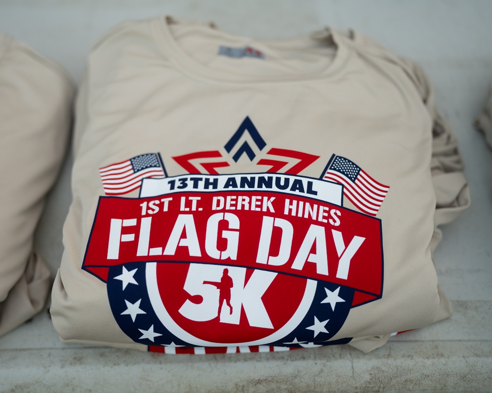 Sky Soldiers participate in Flag Day 5K in memory of 1st Lt. Derek Hines