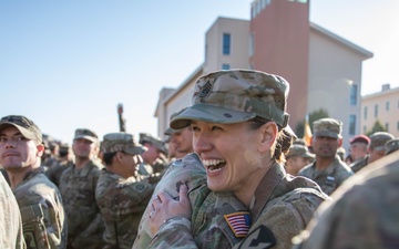 Command Sgt. Maj. Vorobyeva-Santiago earns the Expert Soldier Badge