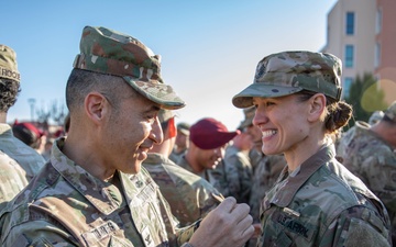 U.S. Army Command Sgt. Maj. Vorobyeva-Santiago earns Expert Soldier Badge