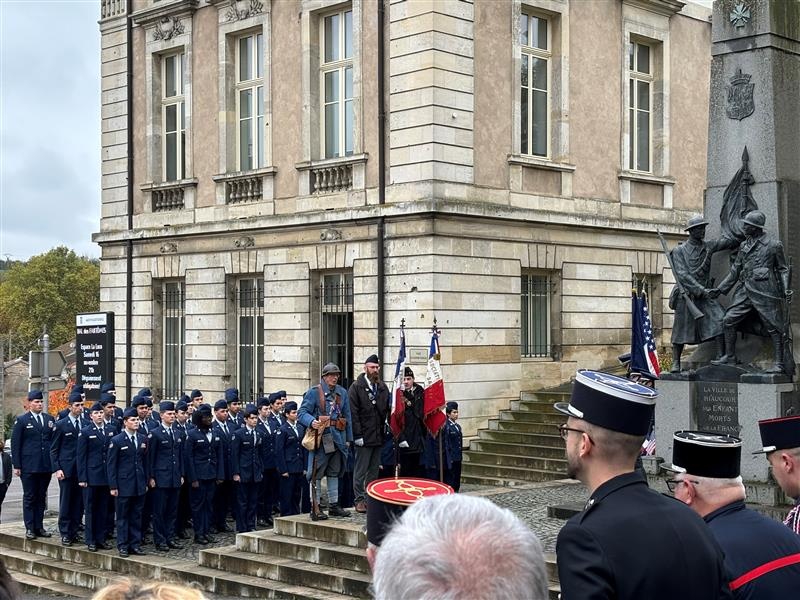 Ramstein High School JROTC cadets pay tribute to Veterans at historic sites in France