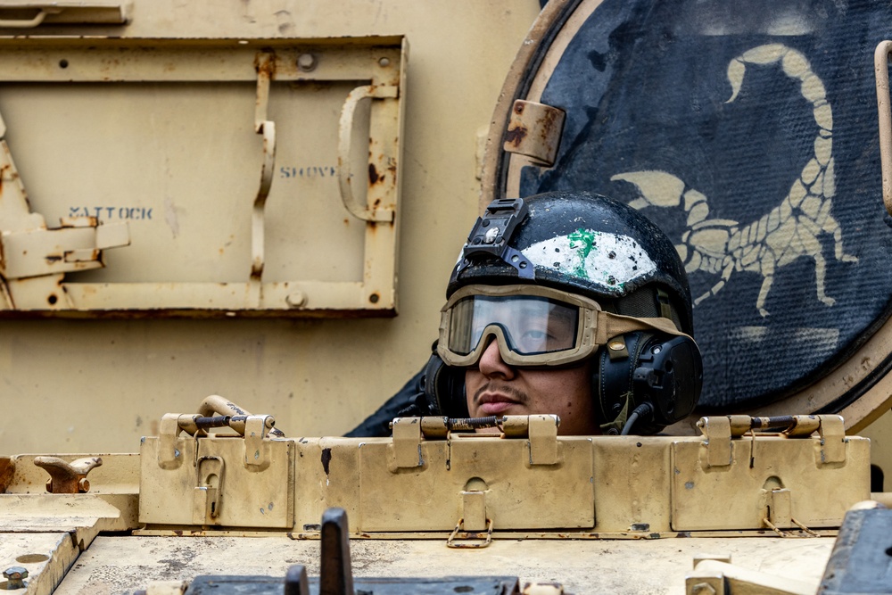 Troopers of 1st Battalion 82nd Field Artillery Regiment prepare for their role in Dynamic Front