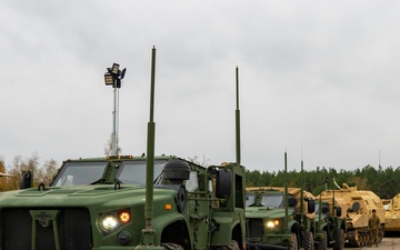 Troopers of 1st Battalion 82nd Field Artillery Regiment prepare for their role in Dynamic Front