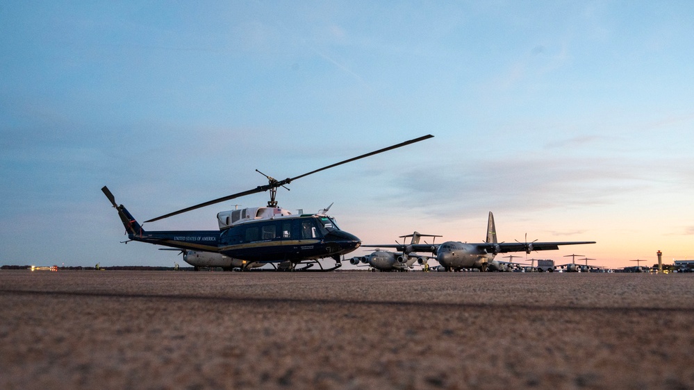 Mission ready: When the sun sets, 1st HS Huey rises