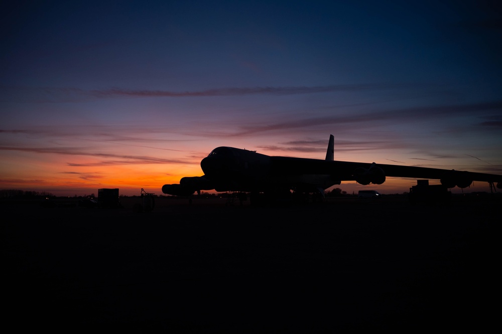 20EBS Airmen Load Weapons in Preparation for BTF 25-1 Mission