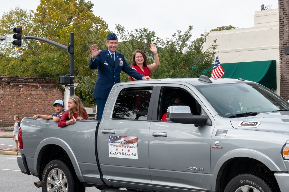 Shaw Air Force Base participates in annual Veterans Day parade