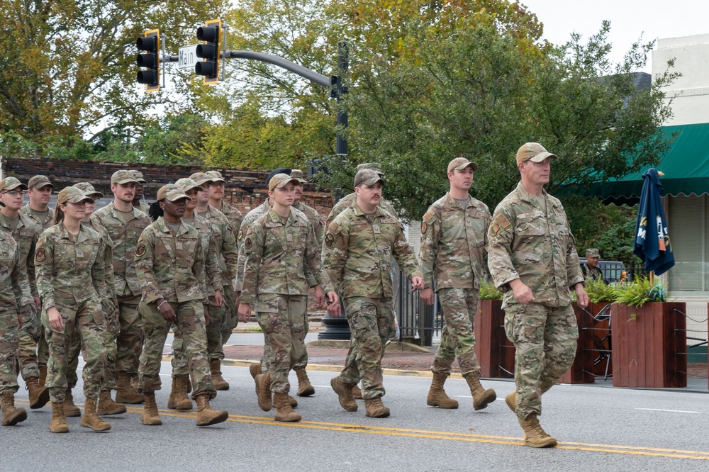 Shaw Air Force Base participates in annual Veterans Day parade