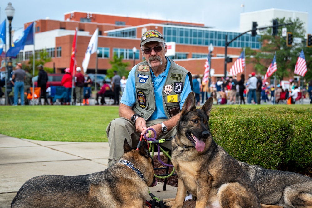 Shaw Air Force Base participates in annual Veterans Day parade