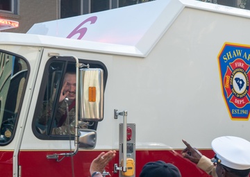 Shaw Air Force Base participates in annual Veterans Day parade
