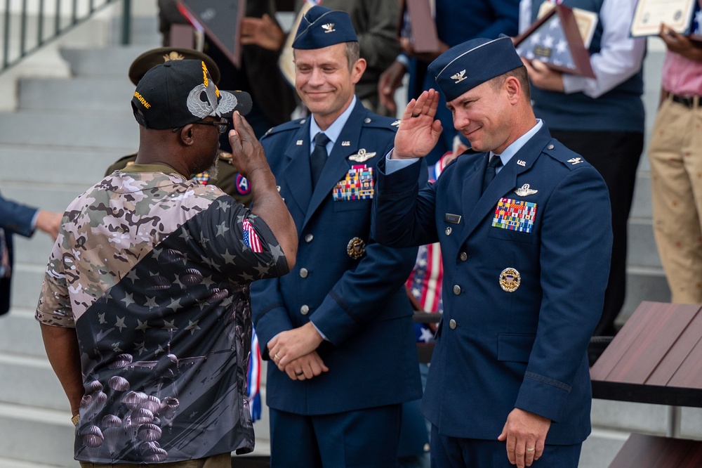 Shaw Air Force Base participates in annual Veterans Day parade